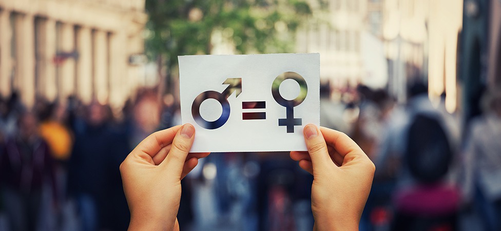 Dekorationsbild om jämställdhet