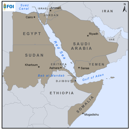 The Red Sea and the Gulf of Aden
